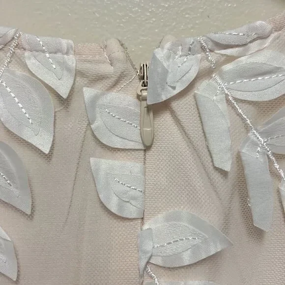 Just Me Ivory Lace Midi Dress - Picture 7 of 10